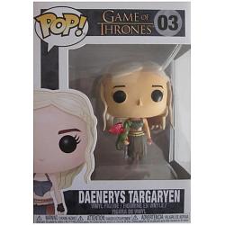 Funko POP #03 Game of Thrones Daenerys Targaryen with Red Dragon Figure